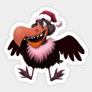 Cute Condor Drawing Sticker